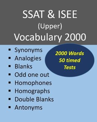 SSAT & ISEE (Upper) Vocabulary 2000