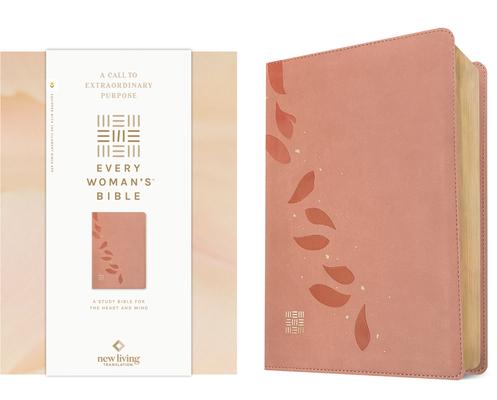 NLT Every Woman's Bible, Filament Enabled (Leatherlike, Pink Petals, Red Letter) Subscription