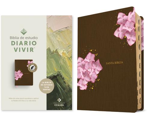 Biblia de Estudio del Diario Vivir Ntv (Sentipiel, Caf/Rosa, ndice, Letra Roja) Subscription