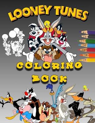 Loony Tuns Coloring Book: 60 High Quality Coloring Pages For Relaxation And Stress Relief, Size 8.5 x 11 Inches