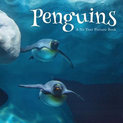 Penguins, A No Text Picture Book: A Calming Gift for Alzheimer Patients and Senior Citizens Living With Dementia