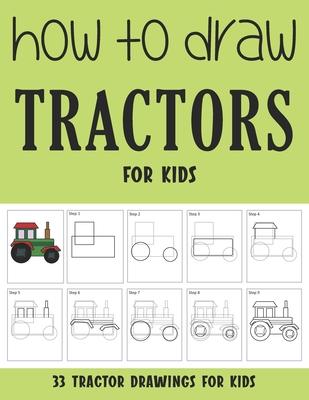 How to Draw Tractor for Kids