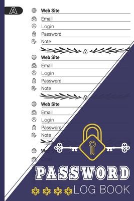 Password Log Book: Password Book with Alphabetical Tabs