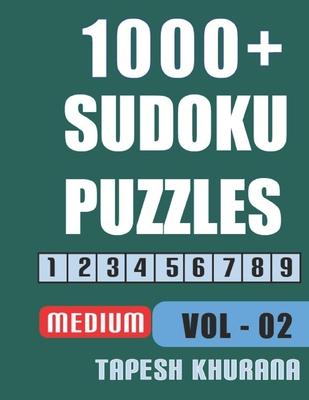 1000+ Sudoku Puzzles: Large Print Sudoku Activity Book for Adults without Answers