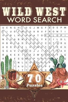 Wild West Word Search: Travel Size Western Word Find Puzzle Book for Adults and Everyone