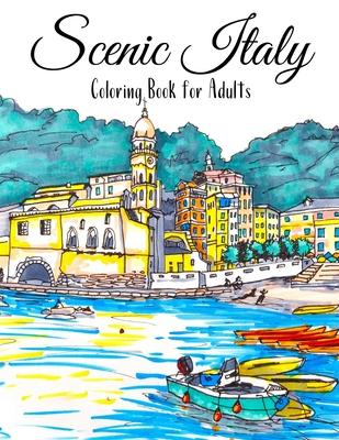 Scenic Italy Coloring Book For Adults