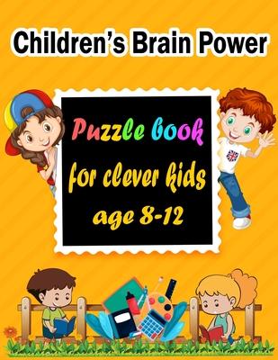 Children's Brain Power: Puzzle books for clever kids age 8-12 - Word Search, Sudoku, Trivia, Tic tac toe, Mazes and Coloring pages Subscription