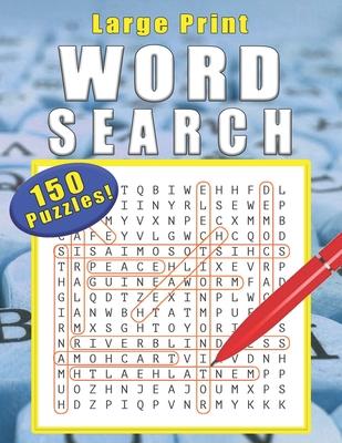 Wood Search Book: 150 puzzles with solutions, 8.5 x 11, soft cover, glossy finish