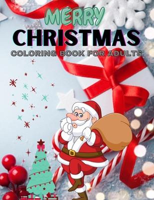 Merry Christmas Coloring Book for Adults: Beautiful Holiday Designs With Easy 100 pages interior