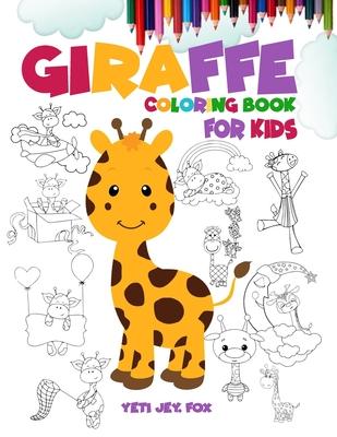 Giraffe coloring book for kids: Giraffe coloring book for 3-4-5-6-7-8-9-10 year old kids 102 coloring pages and 8.5 x 11 inch size