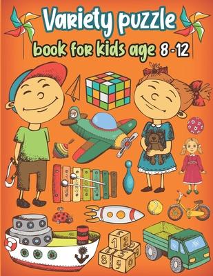 Variety puzzle book for kids age 8-12: Word Search, Sudoku, Trivia, Tic tac toe, Mazes and Coloring pages Subscription