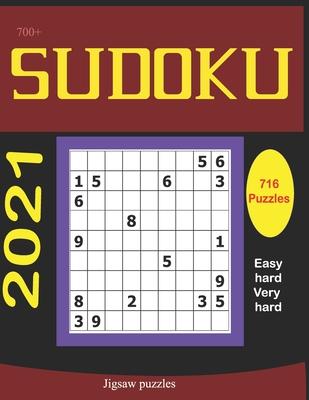 700+ Sudoku Jigsaw Puzzles: Sudoku Puzzle Book for Adults