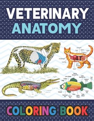 Veterinary Anatomy Coloring Book: Fun and Easy Veterinary Anatomy Coloring Book for Kids. The New Surprising Magnificent Learning Structure For Veteri