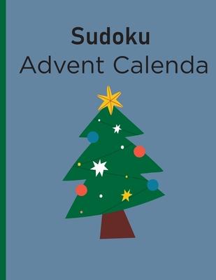 Sudoku Advent Calendar: Christmas holiday Sudoku Puzzles book amazing game in holiday season include Solutions for adults and kids