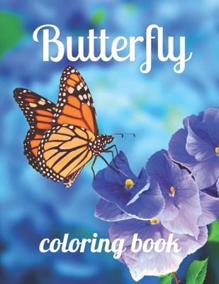 Butterfly coloring book: Butterfly coloring book for adults and kids, Butterfly coloring book, Beautiful Butterflies Coloring Book, Creative Ha