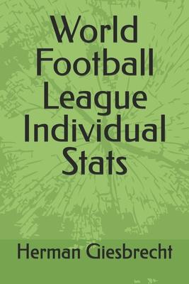World Football League Individual Stats Subscription