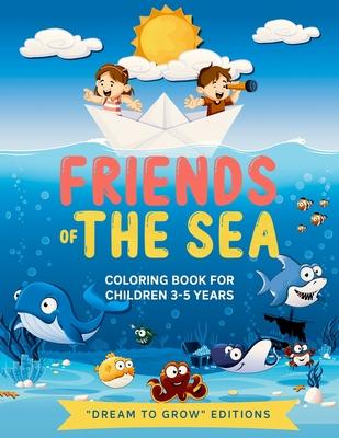 Friends of the Sea: Coloring book for children 3-5 years