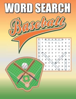 Word Search Baseball: Word Find Puzzle Book For Sports Fans