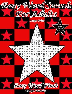 Easy Word Search For Adults: Easy Word Finds