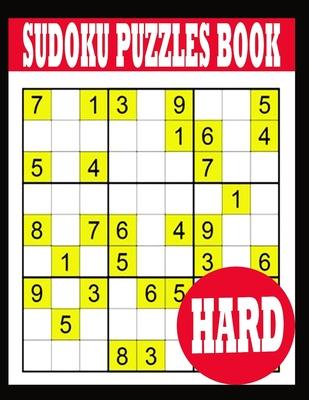 Sudoku Puzzle Book: Hard Sudoku Puzzle Book including Instructions and answer keys - Sudoku Puzzle Book for Adults