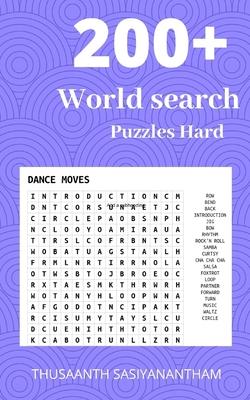 200+ Difficult World search Puzzles Hard: World search puzzle book for Kids & adults