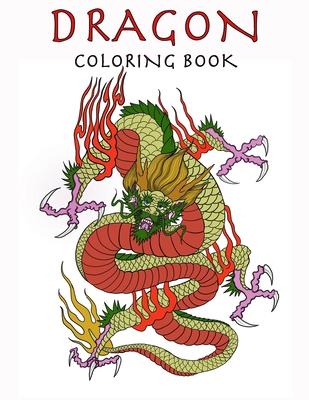 Dragon: Coloring book