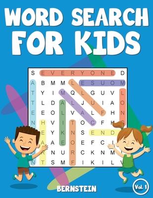 Word Search for Kids: 200 Easy Word Search Puzzles with Solutions - Large Print (Vol.1)