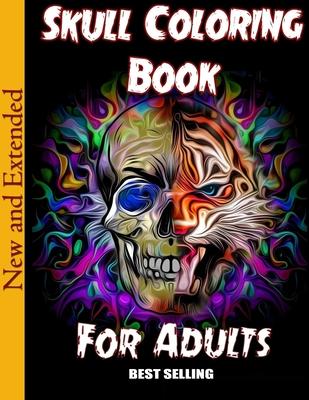 Skull Coloring Book for Adults: Over 50 Skull Designs Inspired by the Day of the Dead Great Da de Los Muertos Coloring Books for Adults (MIDNIGHT EDI