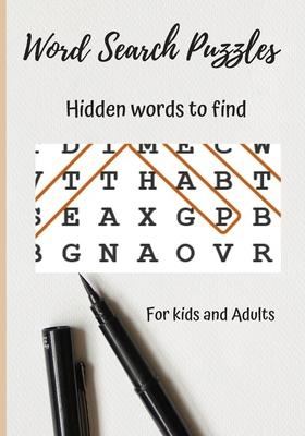 Word Search Puzzles: More than 350 Hidden words to find, puzzle book (7" x 10") with various themes for kids and adults