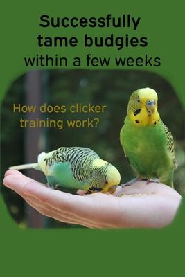 Successfully tame budgies within a few weeks: How does clicker training birds with budgerigars work? A step-by-step guide for budgies taming and parak