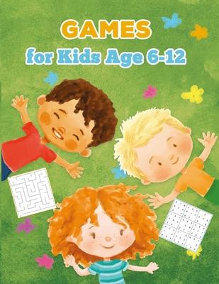 Games for Kids Age 6-12: Fun with Story, Sudoku, Maze, Blank Comic, and Handwriting Practice Worksheets! (Kids Activity Book)