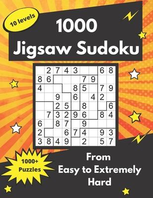 1000 Jigsaw Sudoku: irregular Sudoku Puzzles (easy to extremely hard)