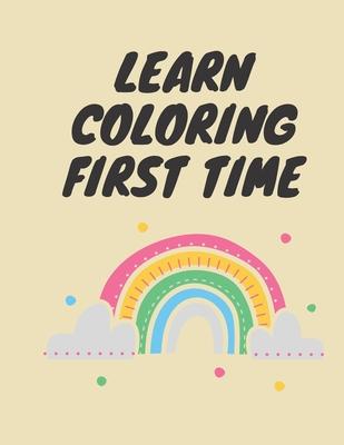 Learn coloring First time: Easy coloring shapes for kindergarten children