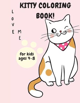 kitty coloring books for kids ages 4-8: Caticorn Coloring Book for kids