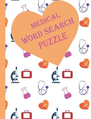 medical word search puzzle: fun puzzles 400 Word Search for doctors pharmacist dentist nurses and more - An Adult Activity Book and brain games an