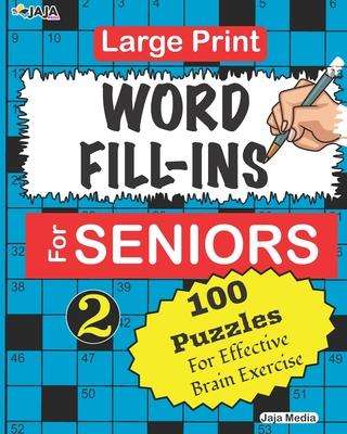 Large Print WORD FILL-INS For SENIORS; Vol. 2 Subscription
