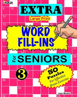 EXTRA Large Print WORD FILL-INS FOR SENIORS: Vol. 3 Subscription