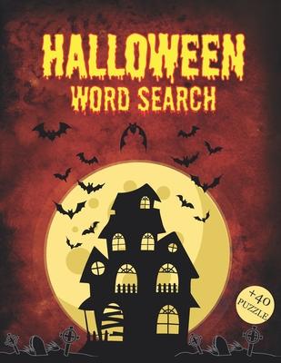 Halloween Word Search: Puzzle for Adults and Kids Fun Holiday Activity Book for Everyone