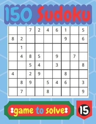 150 Sudoko game to solve: game for beginner.