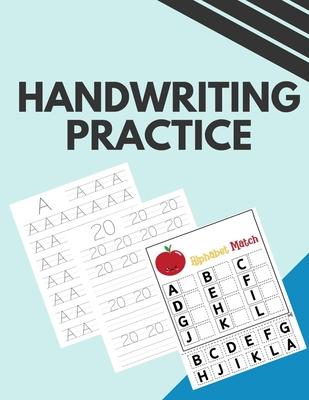 Handwriting Practice: Tracing Letters and Numbers. Print Handwriting. Handwriting Practice for Adults.