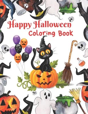 Happy Halloween Coloring Book: The perfect gift for this Halloween season! 8.5 by 11 inch pages Subscription
