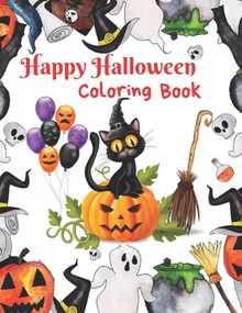 Happy Halloween Coloring Book: The perfect gift for this Halloween season! 8.5 by 11 inch pages