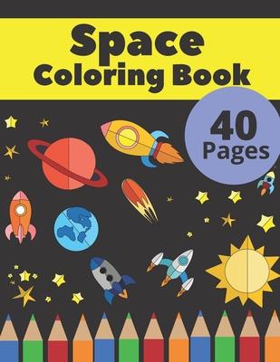 Space Coloring Book: Fantastic Outer Space Coloring with Astronauts, Space Ships, Aliens (Children's Coloring Books) Subscription