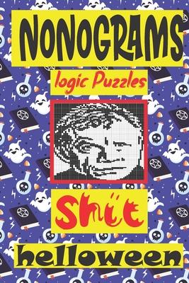 Nonogram logic Puzzle Shit helloween: Japanese Crossword Picture Logic Puzzles giddlers