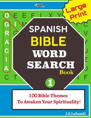 Large Print SPANISH BIBLE Word Search Book