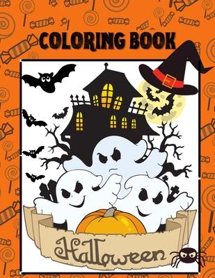 Coloring book - Halloween: 40 colorings - for kids 5-10 years