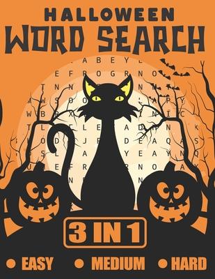 Halloween Word Search: 60 Unique Word Search Puzzles With Answer Keys