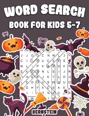 Word Search for Kids 5-7: 200 Fun Word Search Puzzles for Kids with Solutions - Large Print - Halloween Edition