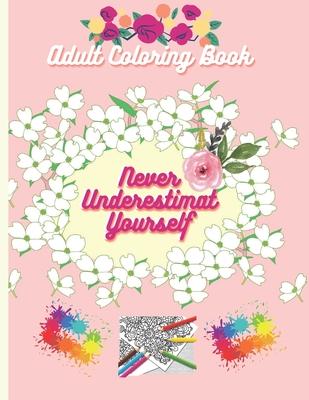 Adult Coloring Book for Women: Large Print Unique Designs Of Women With Mandala Patterns, Stress Relieving and Fun