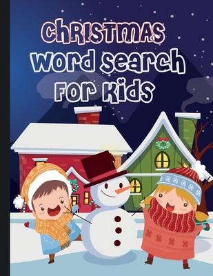 Christmas Word Search For Kids: Large Print 50 Christmas Puzzles for Kids Gifts For All!